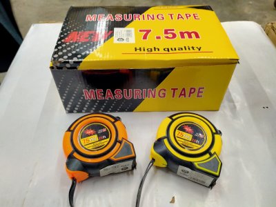 A134-09 ตลับเมตร7.5ม บรรจุ12ชิ้น/แพ็ค ราคา69/ชิ้น