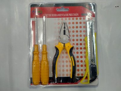 A039-46 ชุดคีม+ไขควง+คัตเตอร์