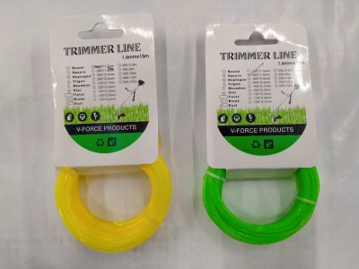 5246#เอ็นตัดหญ้า 1.6 MM บรรจุ12ชิ้น/แพ็ค ราคา20/ชิ้น