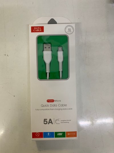 1236-41#สายชาร์จกล่อง V8 12ชิ้น/แพ็ค ราคา20บาท