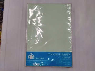 กระดาษสี คละสี บรรจุ12ชิ้น/แพ็ค ราคา20บาท/ชิ้น