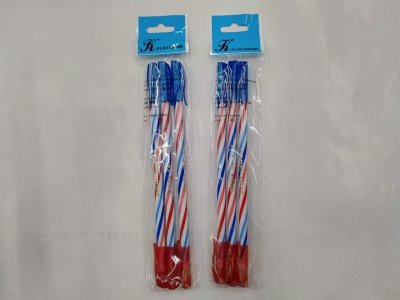 0024-6#ปากกาอินเดียยาว2หัว1*3 บรรจุ12ชิ้น/แพ็ค ราคา15/ชิ้น