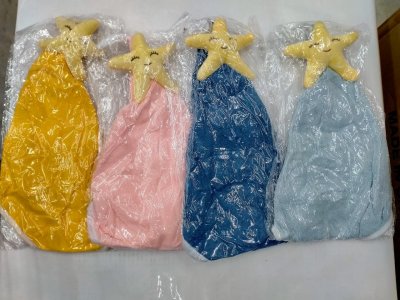 A035-074#ผ้าเช็ดมือหัวการ์ตูน บรรจุ12ชิ้น/แพ็ค ราคา20บาท/ชิ้น