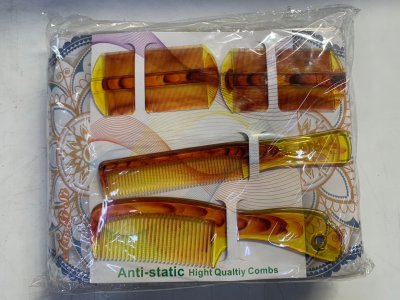 PL-7590#หวีสีกลัด1*4 12ชิ้น/แพ็ค ราคา20บาท