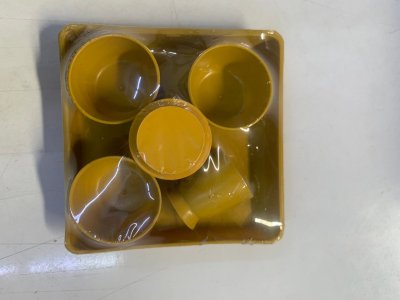 ชุดข้าวพระเหลืองPT36 12ชิ้น/แพ็ค ราคา15บาท