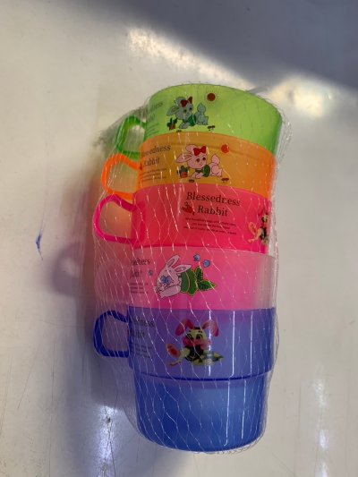 ST20002#แก้วพลาสติก1*5ชิ้น บรรจุ12ชิ้น/แพ็คราคา20บาท/ชิ้น
