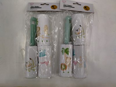 J076-01#ลูกกลิ้งฉีก 3ชิ้น บรรจุ 12ชิ้น/แพ็ค ราคา 20บาท/ชิ้น