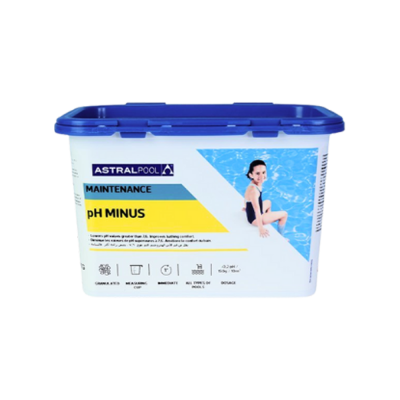 AstralPool เกล็ดปรับลด pH(-) 1 ลิตร