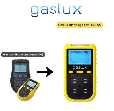 Perubahan desain Gaslux NP
