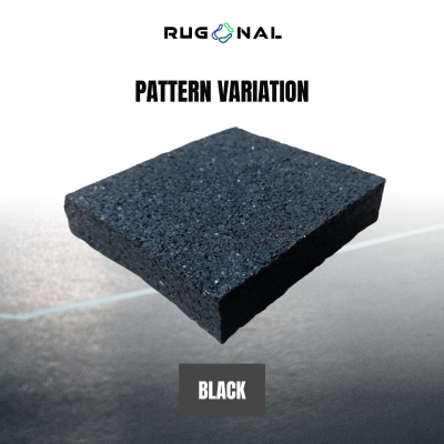 Rubber Flooring Gymflex's Type Tiles Standard 100cm x 100cm