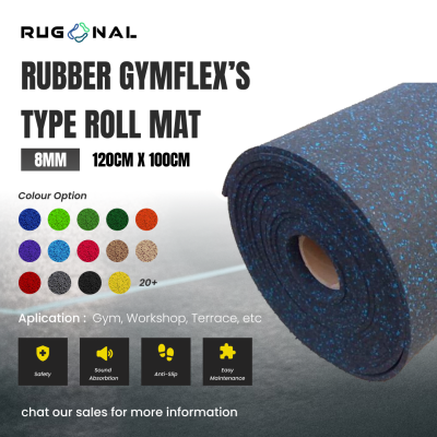 Rubber Flooring Gymflex's Type Roll Mat