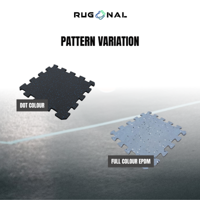 Rubber Flooring Gymflex's Type Puzzle Mat