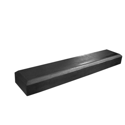 RUBBER SQUARE BUMPER 10 X 20 X 100 CM