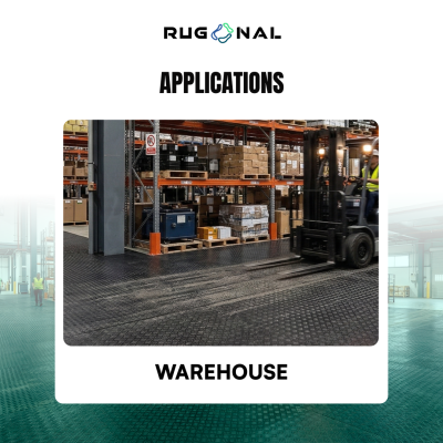 Rubber Sheet Checker Plate Roll Matting With & Without Bevel