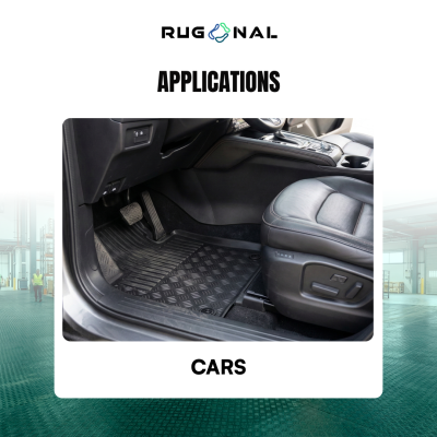 Rubber Sheet Checker Plate Roll Matting With & Without Bevel