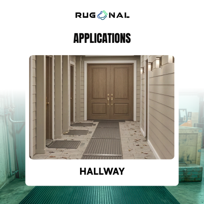 Rubber Ripped Vertikal Sheet roll Matting 4mm x 120cm x 35m, black