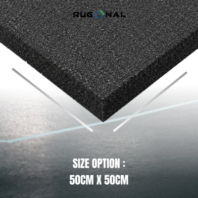 Rubber Flooring Gymflex's Type Tiles Eco