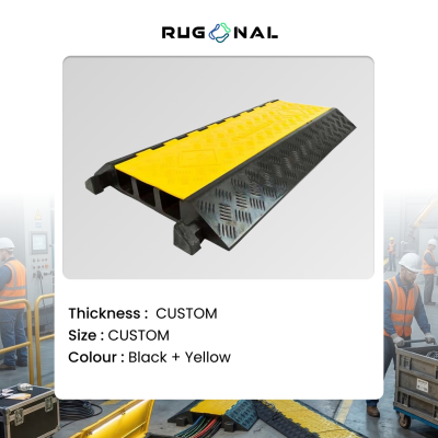 Rubber cable protector