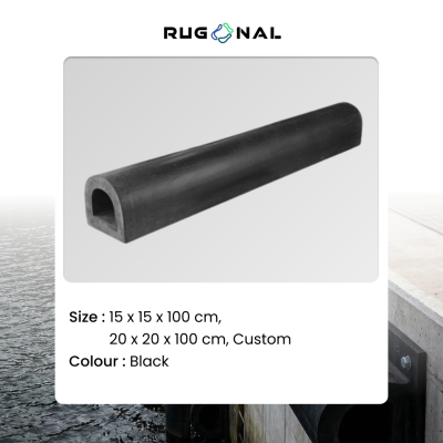 Rubber D-type bumper