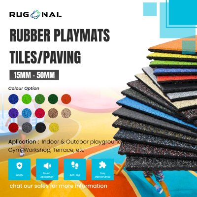 Rubber Flooring Playmats Tiles/Paving