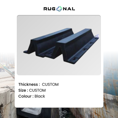 Rubber V-type bumper