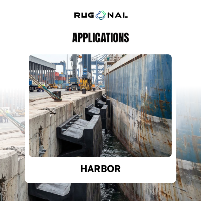 Rubber V-type bumper