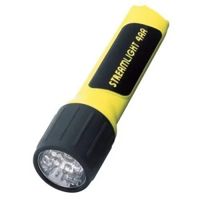 ไฟฉาย Streamligh 4AA Propolymer LED box with battery, Yellow (SKU: 68201)