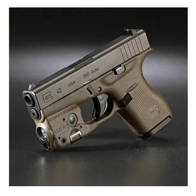 ไฟฉายติดปืน Streamlight TLR-6 G42/43 LED/Red Laser สีน้ำตาลด้าน (SKU: 69278) มุม 3