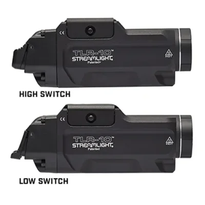 ไฟฉายติดปืน Streamlight TLR-10 Flex 1000 Lumens (SKU: 69470) มุม 2