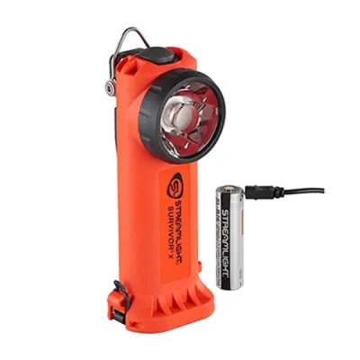 ไฟฉาย Streamlight Survivor X USB Orange (SKU: 90044) มุม 1