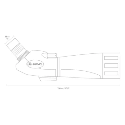 Hawke Vantage 20-60x60 Spotting Scope