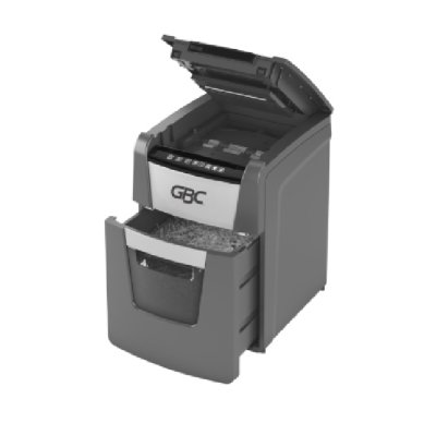 เครื่องทำลายเอกสาร GBC Cross Cut ShredMaster Auto 100X