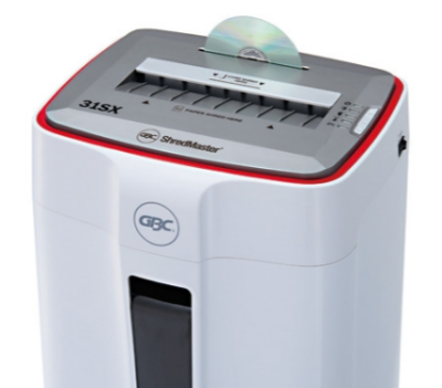 เครื่องทำลายเอกสาร GBC Cross Cut Shredder ShredMaster 31SX