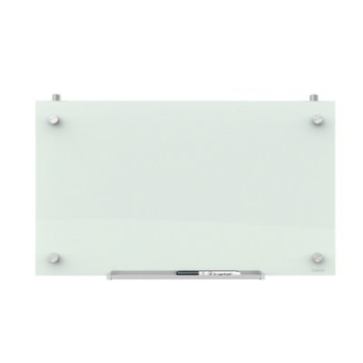QUARTET Infinity™ Magnetic Glass Magnetic Cubicle Board 24 x 14