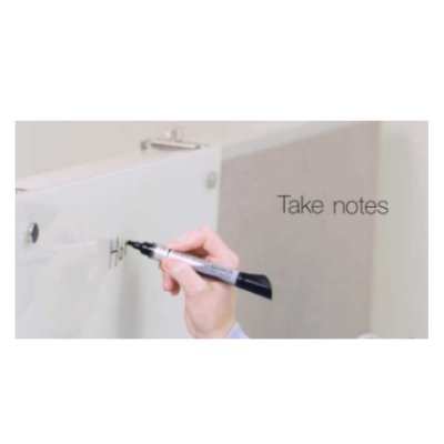 QUARTET Infinity™ Magnetic Glass Magnetic Cubicle Board 24 x 14