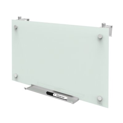 QUARTET Infinity™ Magnetic Glass Magnetic Cubicle Board 24 x 14