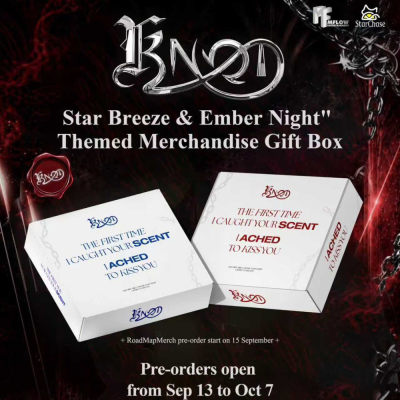 KNOT “Star Breeze & Ember Night” Themed Merchandise Gift Box (Type B)