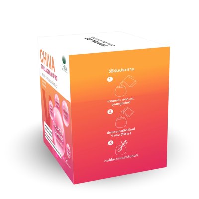 CHIVA COLLAGEN W PRO ชีวา คอลลาเจน ดับบลิว โปร