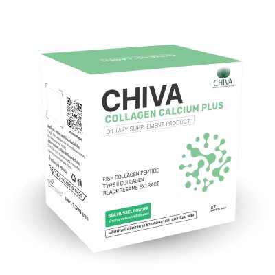 CHIVA COLLAGEN CALCIUM PLUS  ชีวา คอลลาเจน แคลเซียม พลัส