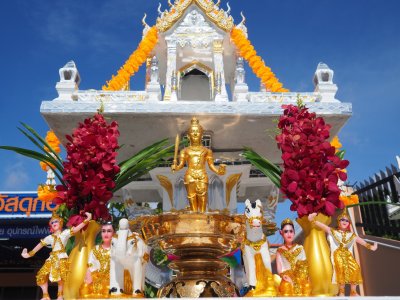 ศาลพระภูมิติดกระจกและศาลเจ้าที่ติดกระจก พร้อมแพคเกจตั้งศาลพระภูมิ โดย ก.วัฒนาพานิช
