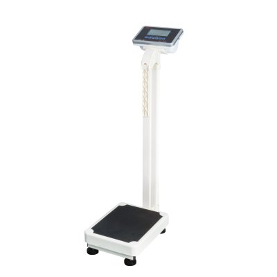 เครื่องชั่งน้ำหนักและวัดส่วนสูงพร้อมค่า BMI