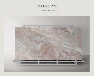 Sintered stone - Sakura pink