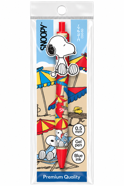 CODE:D ปากกาเจลซิลิโคน 0.5 มม. Snoopy แท้