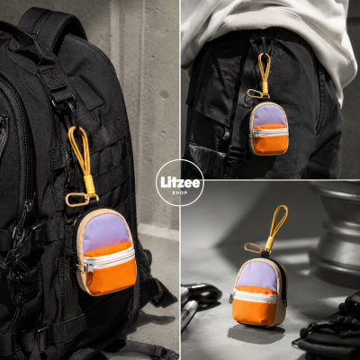 กระเป๋าเป้จิ๋วพวงกุญแจ Mini Backpack Keychain
