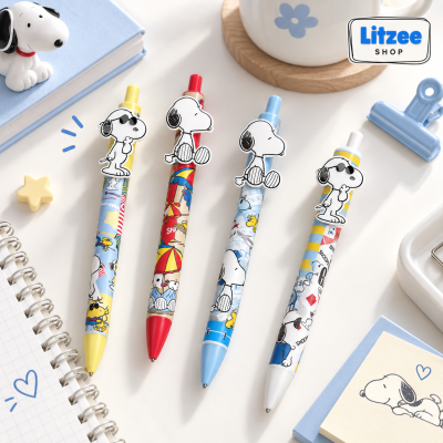 CODE:D ปากกาเจลซิลิโคน 0.5 มม. Snoopy แท้