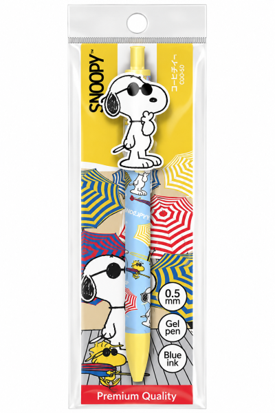 CODE:D ปากกาเจลซิลิโคน 0.5 มม. Snoopy แท้