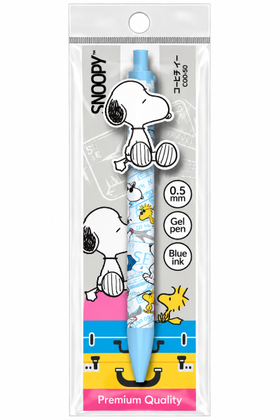 CODE:D ปากกาเจลซิลิโคน 0.5 มม. Snoopy แท้