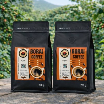 1 กิโลกรัม กาแฟโรบัสต้าคั่วเข้ม จากบ่อไร่ ตราด กลิ่นหอมกาแฟคั่วเข้ม โทนดาร์กช็อกโกแลตและควัน บอดี้หนัก เข้มลึก Dark Roast Robusta Coffee – 1 kg