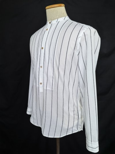 Bagutta - Mandarin Popover Shirt​ - M (Asia)
