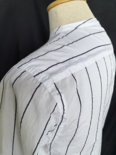 Bagutta - Mandarin Popover Shirt​ - M (Asia)